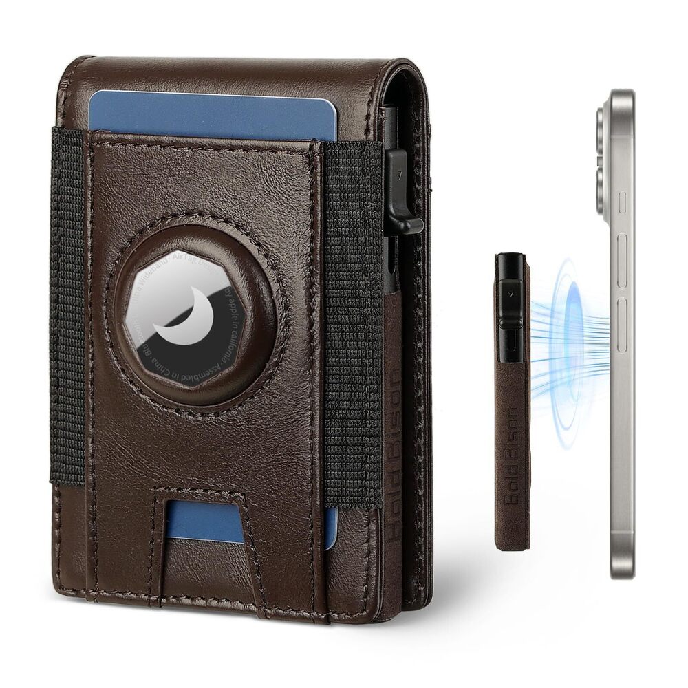 2308 Magnetic Wallet with Card Holder for Iphone12~16, Slim & Minimalist